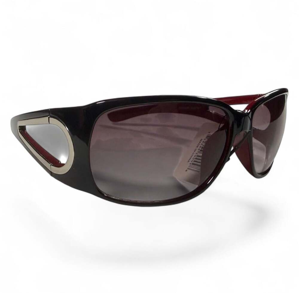 Y2K SSpair Black Red Sunglasses UV400